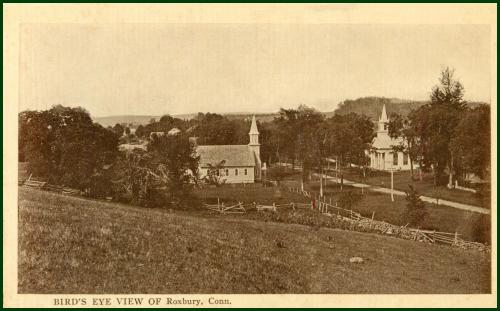 Birds Eye View of Roxbury, Conn.