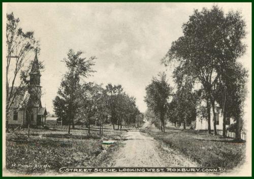 Street Scene Looking West.